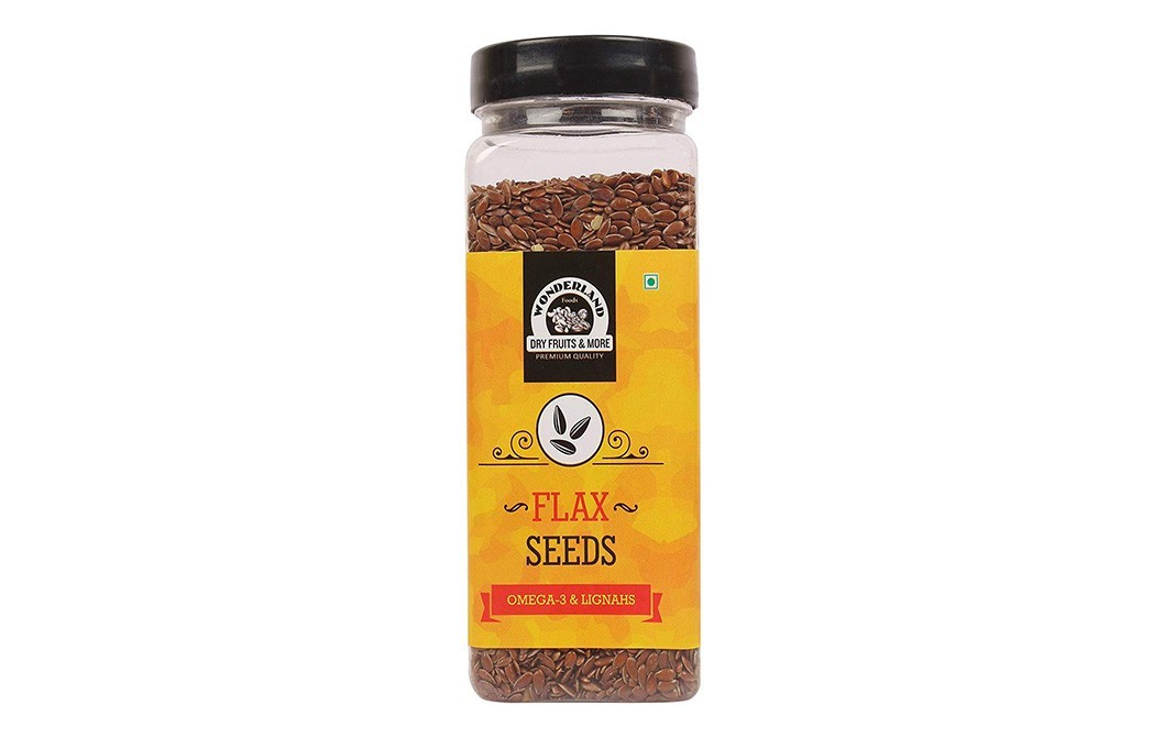 Wonderland Flax Seeds    Plastic Jar  200 grams